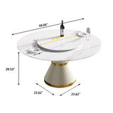 23.62'' & 31.50‘’ Lazy Susan For The Round Dining Table
