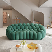 Bubble Couch Modern, Oversized Curved Couches, Lazy Floor Sofa