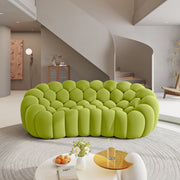 Bubble Couch Modern, Oversized Curved Couches, Lazy Floor Sofa