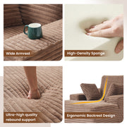 Oversized Chaise Lounge Chair Sofa