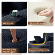 Oversized Chaise Lounge Chair Sofa