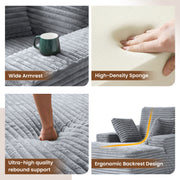 Oversized Chaise Lounge Chair Sofa