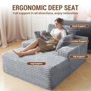 Oversized Chaise Lounge Chair Sofa