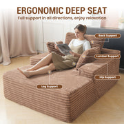 Oversized Chaise Lounge Chair Sofa