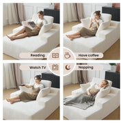 Oversized Chaise Lounge Chair Sofa