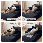 Oversized Chaise Lounge Chair Sofa