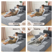 Oversized Chaise Lounge Chair Sofa