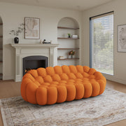 Bubble Couch Modern, Oversized Curved Couches, Lazy Floor Sofa
