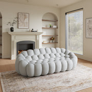 Bubble Couch Modern, Oversized Curved Couches, Lazy Floor Sofa