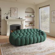 Bubble Couch Modern, Oversized Curved Couches, Lazy Floor Sofa