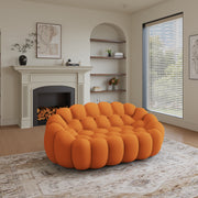Bubble Couch Modern, Oversized Curved Couches, Lazy Floor Sofa