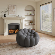 Bubble Couch Modern, Oversized Curved Couches, Lazy Floor Sofa