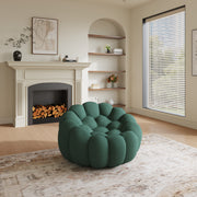 Bubble Couch Modern, Oversized Curved Couches, Lazy Floor Sofa