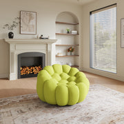 Bubble Couch Modern, Oversized Curved Couches, Lazy Floor Sofa