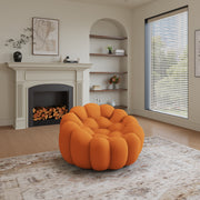 Bubble Couch Modern, Oversized Curved Couches, Lazy Floor Sofa