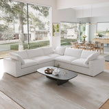 Cloud modular Section Sofa- Four Seats with 1 Corner