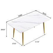 63'' dining table legs