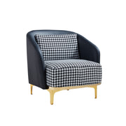 Chidori Grid Accent Chair Soft Recliners