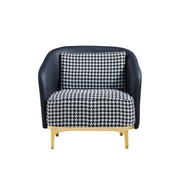 Chidori Grid Accent Chair Soft Recliners