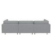 MagicHome Living Room Couch Furniture Manufacturers Popular Design Nordic U Shaped Sectional Modular Sofa