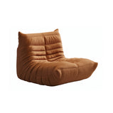Caterpillar Sofa Lounge Floor Sofa bean bag Chair Boucle Velvet Accent Chair
