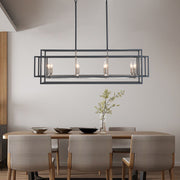 8 - Light Kitchen Island Linear Pendant