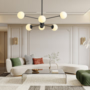 6 - Light Sputnik Modern Linear Chandelier