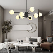 8 - Light Sputnik Modern Linear Chandelier