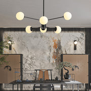6 - Light Sputnik Modern Linear Chandelier