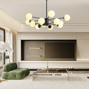 Dingle 12 - Light Sputnik Modern Linear Chandelier