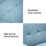 Magichome 81.9'' Multifunctional Fabric Sofa Bed Living Room Furnture