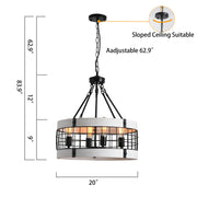 Ceiling Lighting with Chandelier