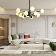 Dingle 12 - Light Sputnik Modern Linear Chandelier