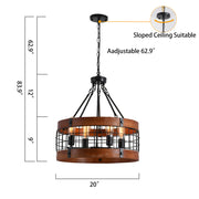 Ceiling Lighting with Chandelier