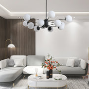 Dingle 12 - Light Sputnik Modern Linear Chandelier