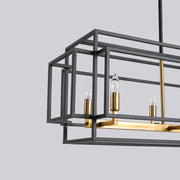 8 - Light Kitchen Island Linear Pendant