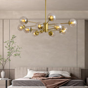 Dingle 12 - Light Sputnik Modern Linear Chandelier
