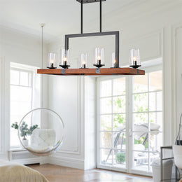 Retro Ceiling Lighting with Chandelier