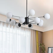 Dingle 12 - Light Sputnik Modern Linear Chandelier