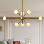 Magichome 8 - Light Sputnik Sphere Chandelier For Living Room,Bedroom