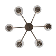 6-Light Cluster Morden Livingroom Ceiling Pendant