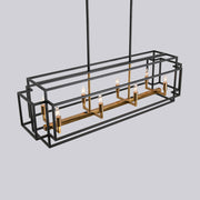 8 - Light Kitchen Island Linear Pendant
