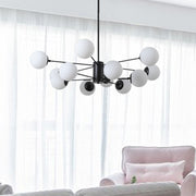 Dingle 12 - Light Sputnik Modern Linear Chandelier