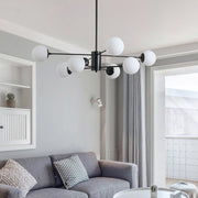 8 - Light Sputnik Modern Linear Chandelier