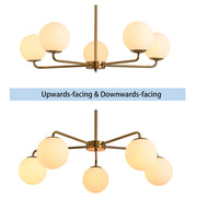 5 - Light Statement Modern Linear Chandelier