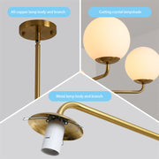 5 - Light Statement Modern Linear Chandelier