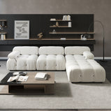 Magic Home Teddy Velvet Sectional Modular Sofa Set