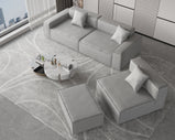 Sofa Modular Square Combination Tech Cloth Sofas for Family Simple Style For Living Room,Bedroom