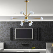 12-Light Modern Ceiling Pendant Lighting