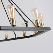 Magichome 12 - Light Lantern Wagon Wheel Chandelier For Living Room,Bedroom